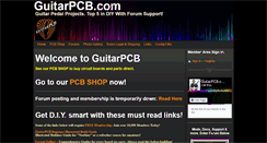 Desktop Screenshot of guitarpcb.com