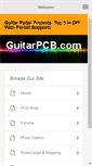 Mobile Screenshot of guitarpcb.com